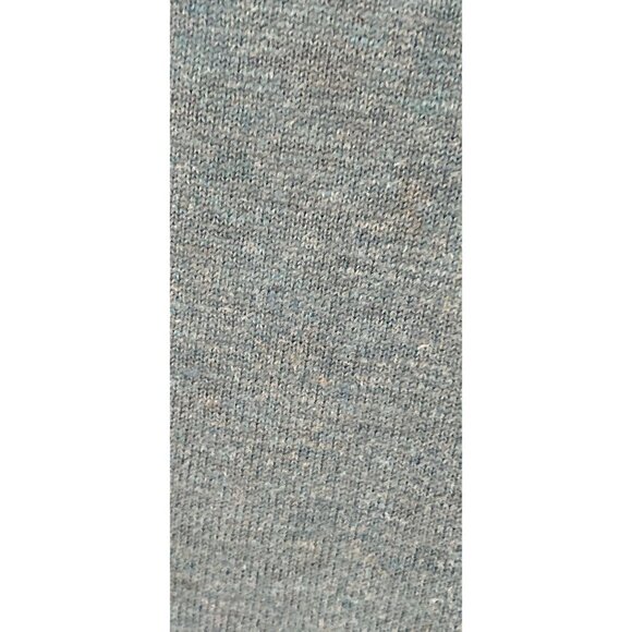 Men's J. Crew Size Med Crewneck Knitted Rethread Blue Sweater - Picture 7 of 7
